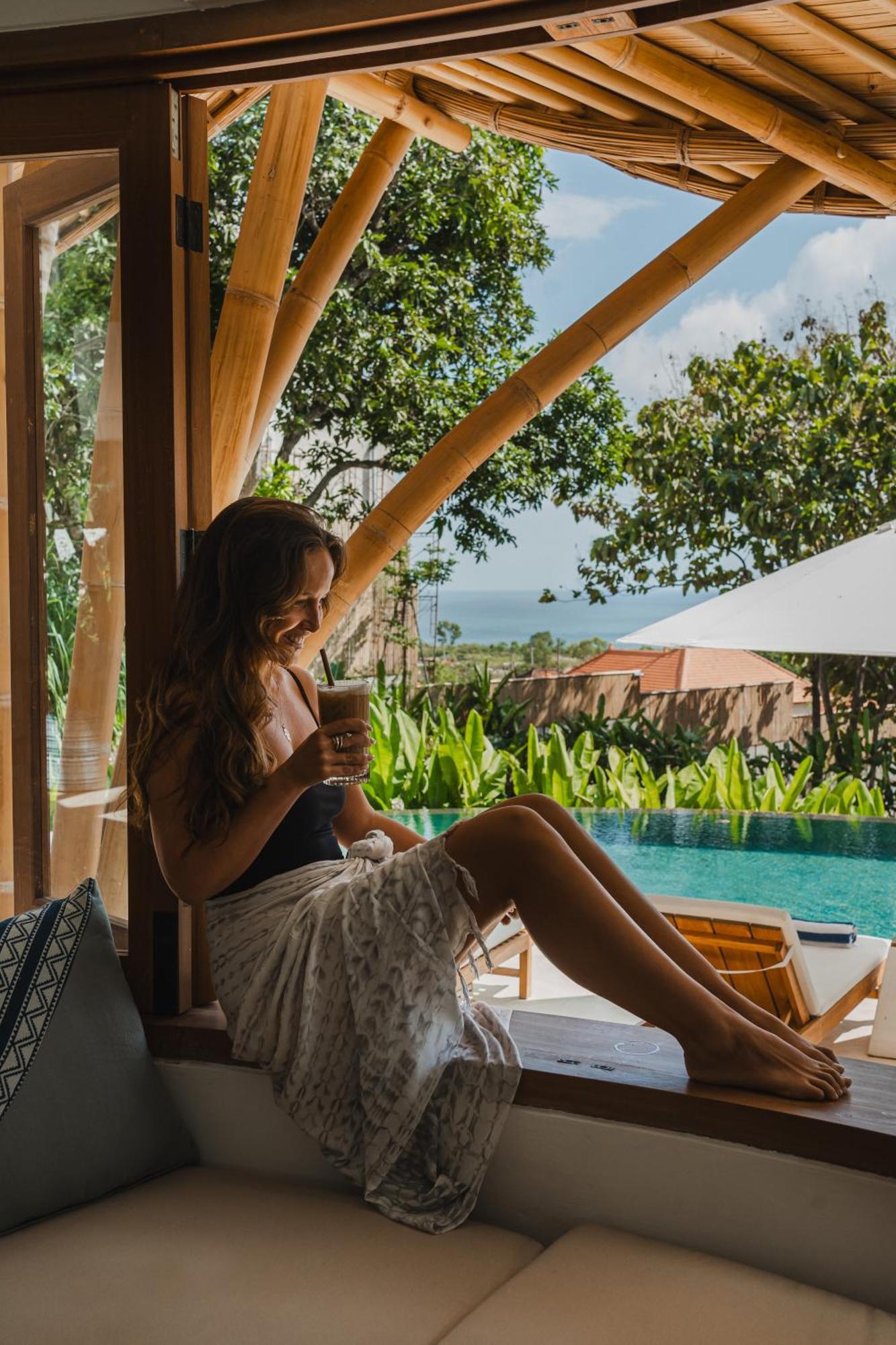 Ahura Luxury Villas Ocean View Bingin, Uluwatu Exterior foto